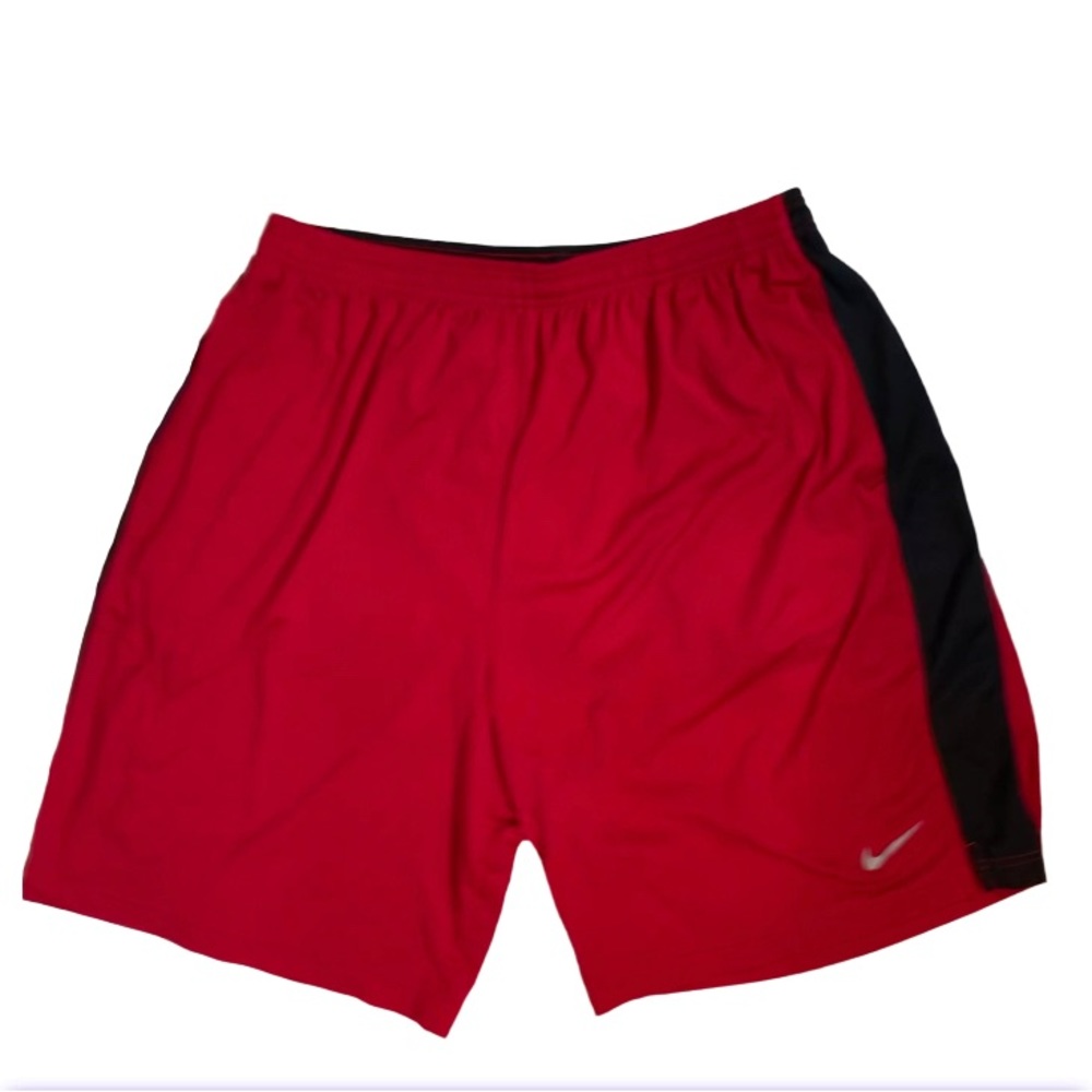 NIKE DRI FIT MEN’s Athletic RED shorts size XL